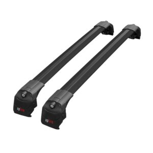 A3 (8PA) Sportback 2004-2012 Arası ile Uyumlu ACE-2 Ara Atkı Tavan Barı Siyah 2 Adet