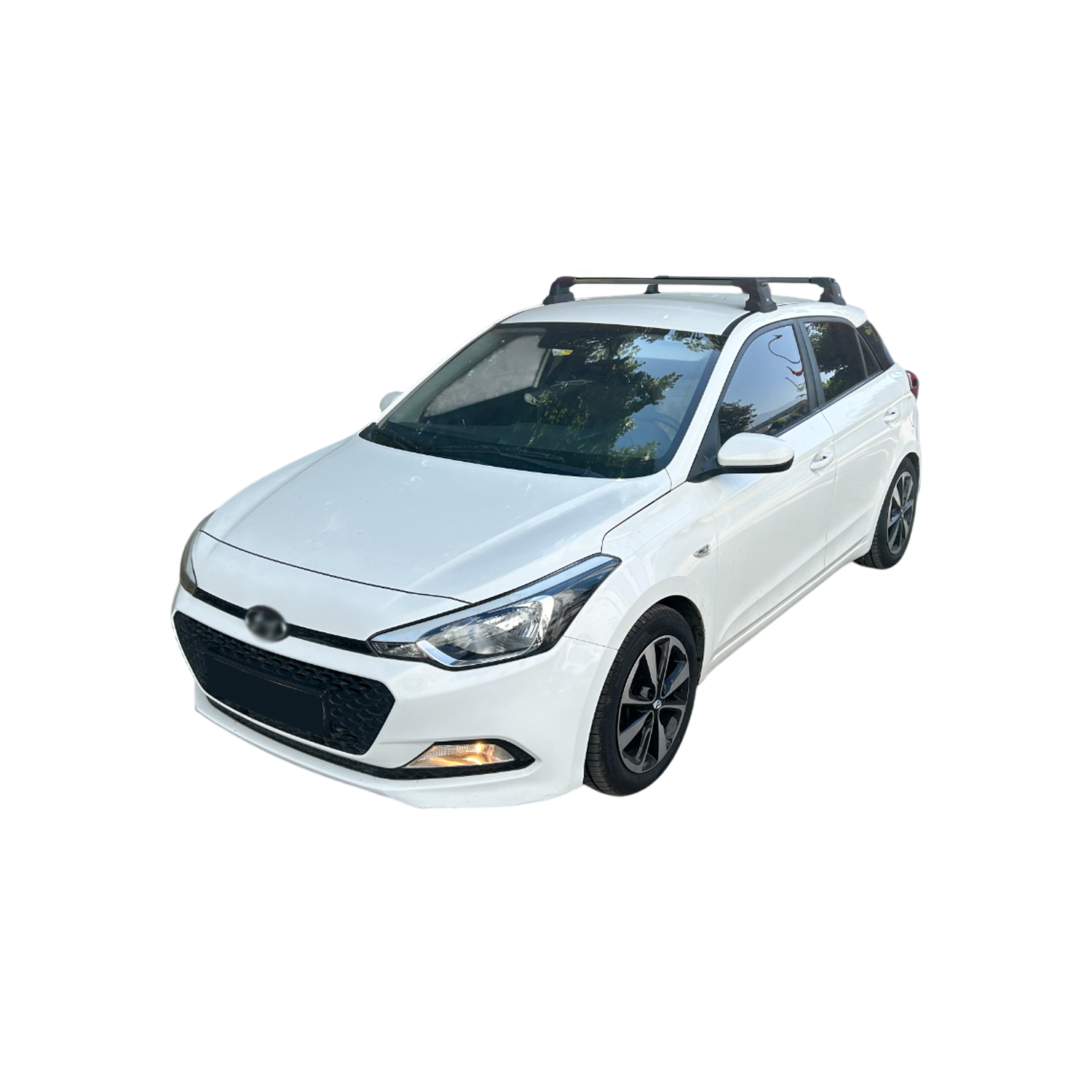 Hyundai i20 (GB) 2014-2019 Arası ile Uyumlu ACE-3 Ara Atkı Tavan Barı Siyah 2 Adet - Görsel 3